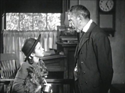 Arthur Aylesworth, Virginia Weidler, and Terry in Bad Little Angel (1939)