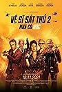 Antonio Banderas, Salma Hayek, Samuel L. Jackson, Gary Oldman, and Ryan Reynolds in Vệ Sĩ Sát Thủ 2: Nhà Có Nóc (2021)