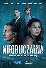 Agnieszka Grochowska, Pawel Malaszynski, Dawid Ptak, and Julia Wieniawa-Narkiewicz in Nieobliczalna (2024)