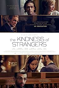 Jay Baruchel, Zoe Kazan, Andrea Riseborough, and Tahar Rahim in The Kindness of Strangers (2019)