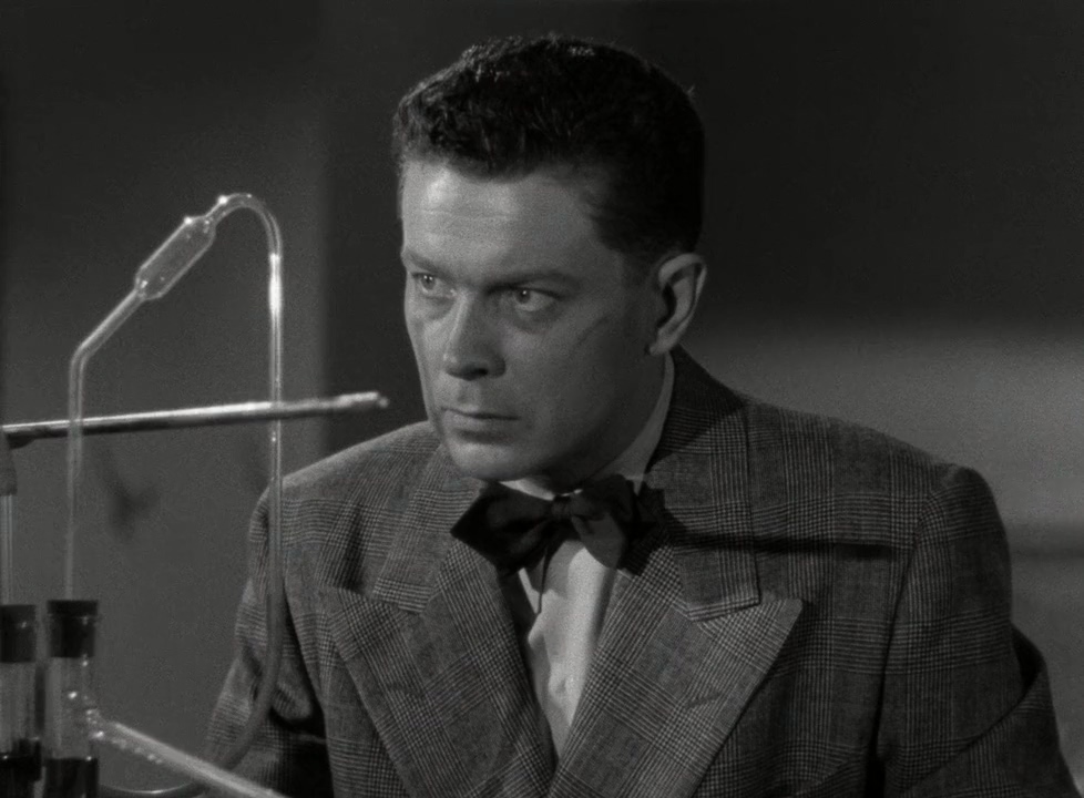 Arthur Franz in Bud Abbott and Lou Costello Meet the Invisible Man (1951)