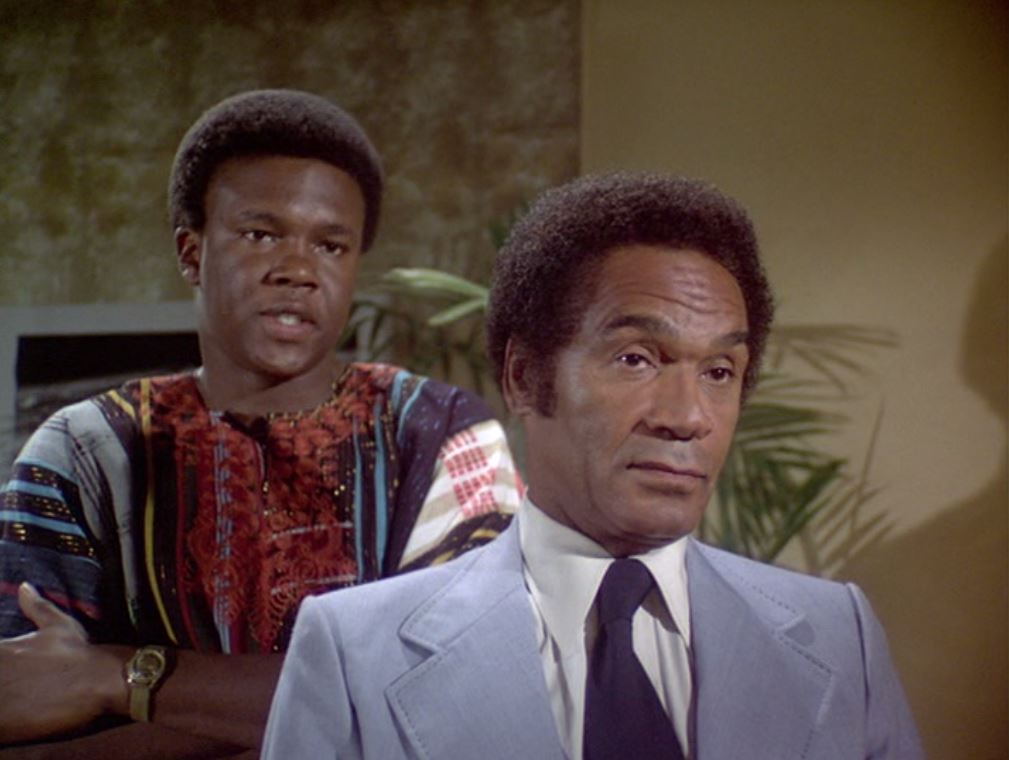 Percy Rodrigues and Harold Sylvester in The Hardy Boys/Nancy Drew Mysteries (1977)