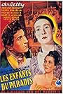 Arletty, Jean-Louis Barrault, and Pierre Brasseur in Les enfants du paradis (1945)