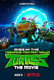 Haley Joel Osment, Kat Graham, Omar Benson Miller, Brandon Mychal Smith, Eric Bauza, Ben Schwartz, and Josh Brener in Rise of the Teenage Mutant Ninja Turtles (2022)