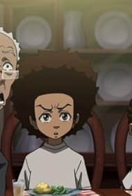 Regina King and John Witherspoon in The Boondocks (2005)