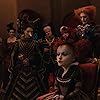 Johnny Depp, Helena Bonham Carter, Jessica Oyelowo, Joel Swetow, Lucy Davenport, Ethan Cohn, Holly Hawkins, and Richard Alonzo in Alice in Wonderland (2010)