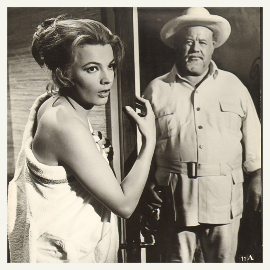 Gena Rowlands and Burl Ives in The Spiral Road (1962)