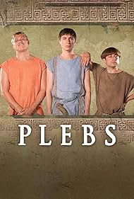 Ryan Sampson, Tom Rosenthal, and Jon Pointing in Plebs (2013)