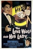 Douglass Dumbrille, Alan Mowbray, Ron Randell, and June Vincent in The Lone Wolf and His Lady (1949)