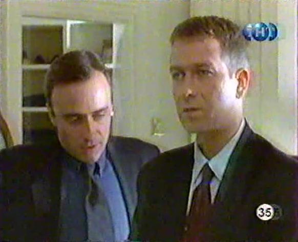 Sean Pertwee and Nick Reding in Bodyguards (1996)