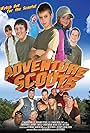 Jim Fitzpatrick, Jim Kelly, Jodi Knotts, Corbin Timbrook, Matt Geiger, Michael Alstott, Jadon Cal, Orestes Destrade, Lauren Mazzone, Sydney Post, Tony Senzamici, Kyle Kelshaw, Skylar Ward, and Jonathan Reddy in Adventure Scouts (2010)