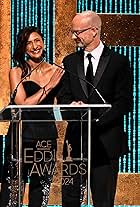 Matthew Friedman, ACE and Sarayu Blue present at the 74th American Cinema Editors Eddies Awards