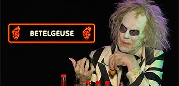 Beetlejuice Hot Ones Video