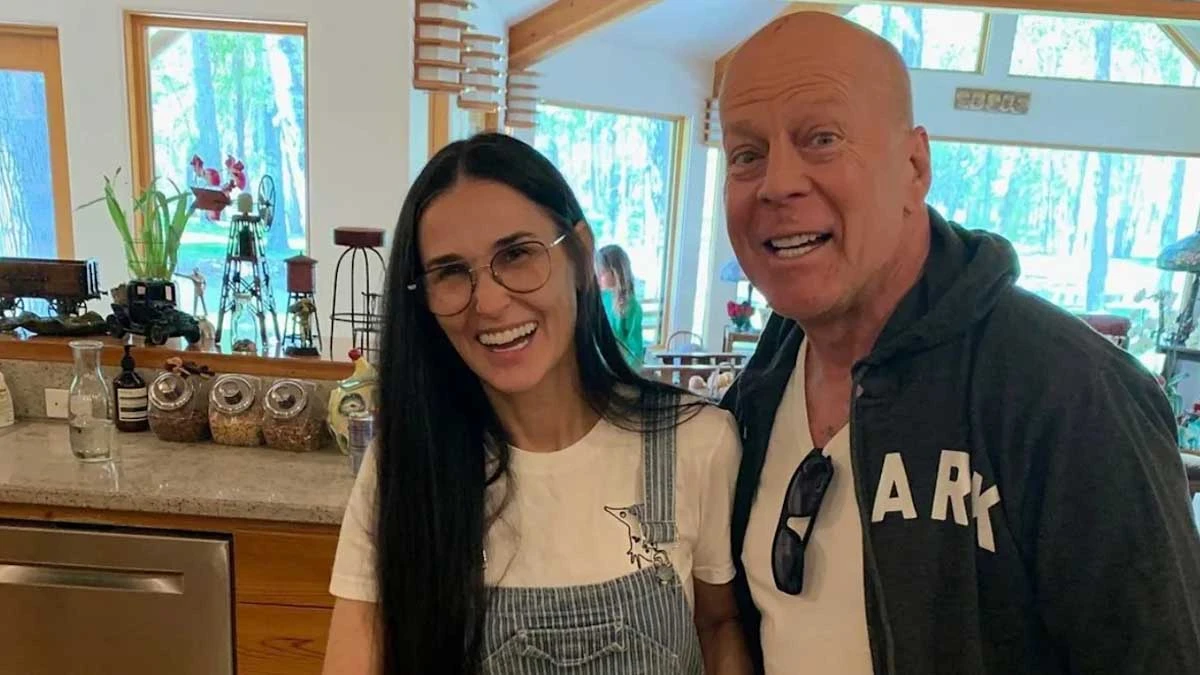 Demi Moore revela cómo está Bruce Willis, diagnosticado con demencia frontotemporal