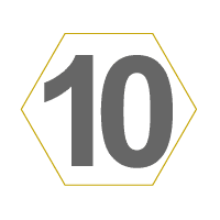 hexoutlinenumber10